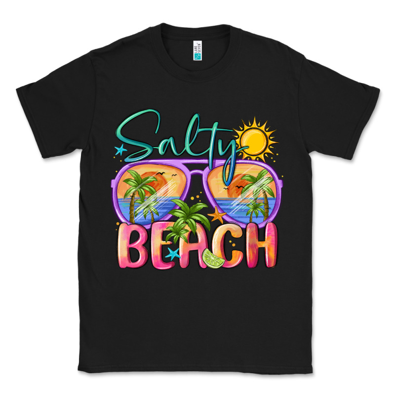 Salty Beach Classic Tee by MaliasSmallBusiness | Teevron