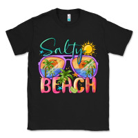 Black salty beach Classic Tee - MaliasSmallBusiness