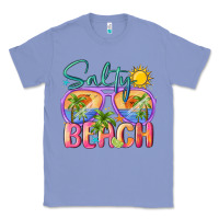 Colony Blue salty beach Classic Tee - MaliasSmallBusiness
