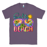 Lavender salty beach Classic Tee - MaliasSmallBusiness