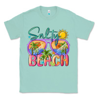 Seafoam salty beach Classic Tee - MaliasSmallBusiness