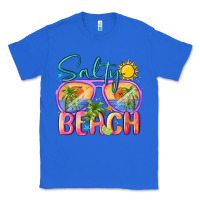 True Royal salty beach Classic Tee - MaliasSmallBusiness