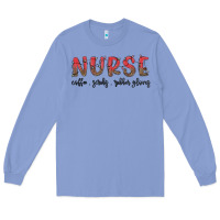 Colony Blue christmas nurse Long Sleeve Tee - MaliasSmallBusiness