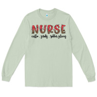 Matcha christmas nurse Long Sleeve Tee - MaliasSmallBusiness
