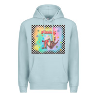 Blue Mist anxiety on tumbler Premium Hoodie - TumblerDesignByShophia