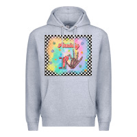 Heather Grey anxiety on tumbler Premium Hoodie - TumblerDesignByShophia