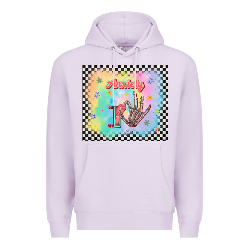Anxiety On Tumbler Premium Hoodie by TumblerDesignByShophia | Teevron