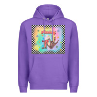 Purple anxiety on tumbler Premium Hoodie - TumblerDesignByShophia