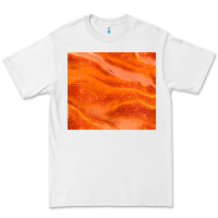 White orange glitter Premium Tee - JahusDesignShop