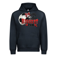Navy little sister biggest fan soccer Urban Hoodie - FaDigitalArtStudio