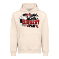 Sandshell little sister biggest fan soccer Urban Hoodie - FaDigitalArtStudio