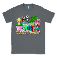 Charcoal Heather nightmare before summer coffee cups Classic Tee - CowhideDigitalArt