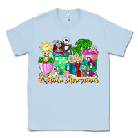 Dusty Blue nightmare before summer coffee cups Classic Tee - CowhideDigitalArt