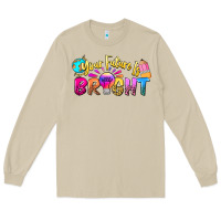 Mushroom your future is bright Long Sleeve Tee - NancyCooperArtShop