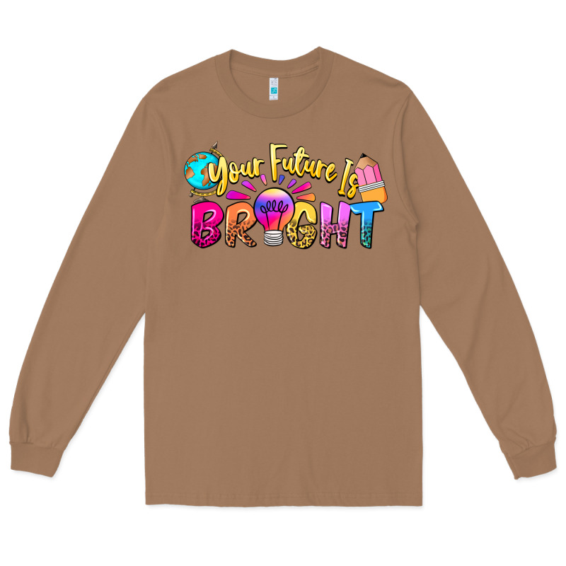 Your Future Is Bright Long Sleeve Tee by NancyCooperArtShop | Teevron