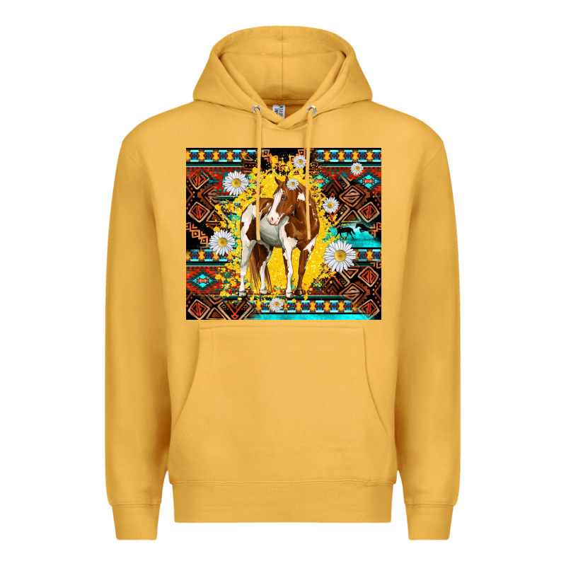 Aztec Tribal Horse Premium Hoodie by TumblerDesignByShophia | Teevron