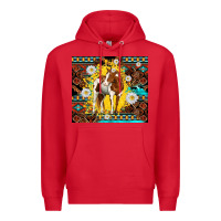 Red aztec tribal horse Premium Hoodie - TumblerDesignByShophia