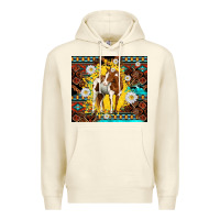 Sandshell aztec tribal horse Premium Hoodie - TumblerDesignByShophia