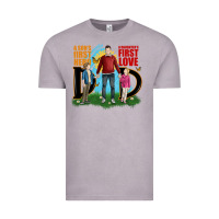 A Sons First Hero A Daughters First Love Vintage Tee | Teevron
