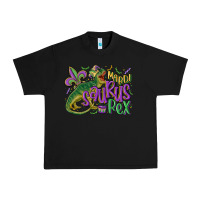 Black mardi saurus rex mardi gras Urban Heavy Tee - MaliasSmallBusiness