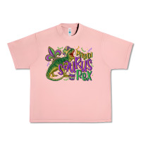 Salmon mardi saurus rex mardi gras Urban Heavy Tee - MaliasSmallBusiness