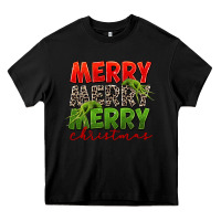 Black Merry christmas Heavy Core Tee - FaDigitalArtStudio