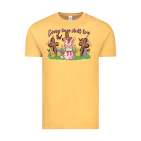 Vintage Mustard every knee shall bow Vintage Tee - MaliasSmallBusiness