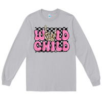 Moon Dust wild child pink skeleton Long Sleeve Tee - MaliasSmallBusiness