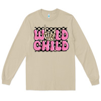 Mushroom wild child pink skeleton Long Sleeve Tee - MaliasSmallBusiness