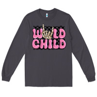Smoke wild child pink skeleton Long Sleeve Tee - MaliasSmallBusiness