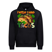 Black I wish i had tacos St. Patrick's day Urban Hoodie - FaDigitalArtStudio