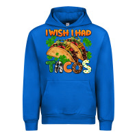Cobalt I wish i had tacos St. Patrick's day Urban Hoodie - FaDigitalArtStudio