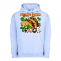 Pigment Grape Ice I wish i had tacos St. Patrick's day Urban Hoodie - FaDigitalArtStudio