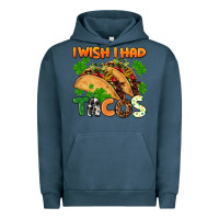 Pigment Midnight Navy I wish i had tacos St. Patrick's day Urban Hoodie - FaDigitalArtStudio