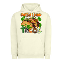 Pigment Pistachio I wish i had tacos St. Patrick's day Urban Hoodie - FaDigitalArtStudio