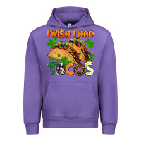 Tulip I wish i had tacos St. Patrick's day Urban Hoodie - FaDigitalArtStudio