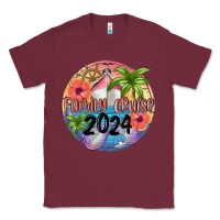 Burgundy family cruise 2024 Classic Tee - MaliasSmallBusiness