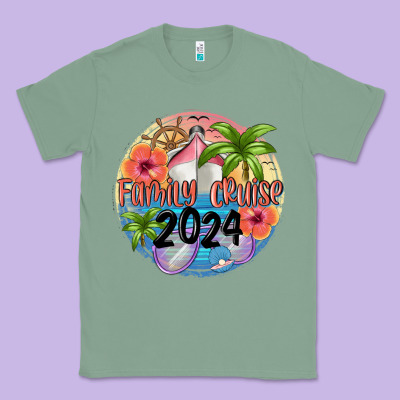 Family Cruise 2024 Classic Tee Designed By Maliassmallbusiness