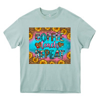 Arona coffee teach repeat Heavy Core Tee - HRA Design Shop