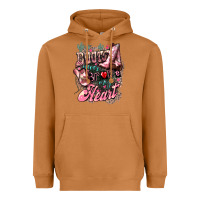 Meerkat Boots never broke my heart Heavyweight Hoodie - HowdyJamesFarm