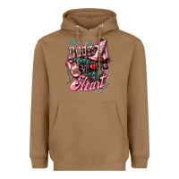 Toasted Coconut Boots never broke my heart Heavyweight Hoodie - HowdyJamesFarm
