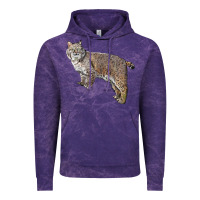 Cloud Purple Bobcat Vintage Hoodie - LillyAllenDesigns
