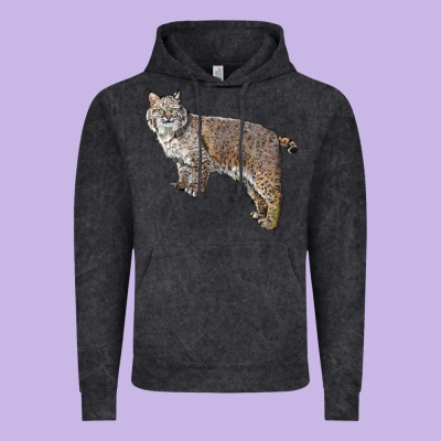 Bobcat Vintage Hoodie Designed By Lillyallendesigns