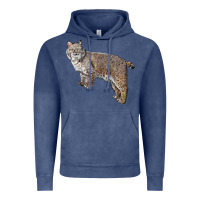 Vintage Denim Bobcat Vintage Hoodie - LillyAllenDesigns