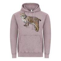 Vintage Zinc Bobcat Vintage Hoodie - LillyAllenDesigns