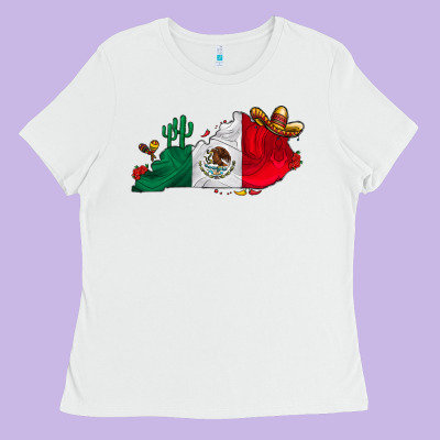 Mexica Kentucky Ladies Tee Designed By Cowhidedigitalart