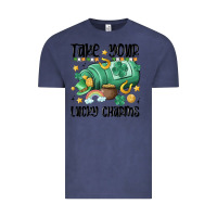 Vintage Denim take your lucky charms Vintage Tee - MaliasSmallBusiness