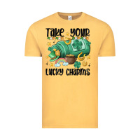 Vintage Mustard take your lucky charms Vintage Tee - MaliasSmallBusiness
