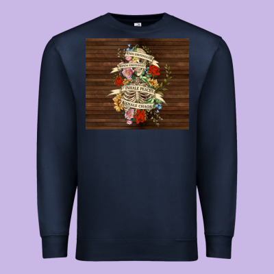Kinda Emotional With Skeleton Premium Sweatshirt Designed By Tumblerdesignbyshophia