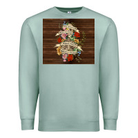 Seafoam kinda emotional with skeleton Premium Sweatshirt - TumblerDesignByShophia